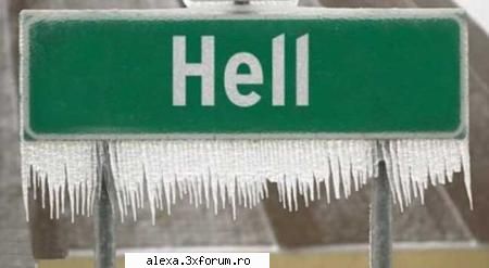 Poze haioase - When the hell will freeze! - Poze