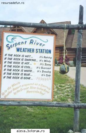 Poze haioase 2 - weather station - Poze